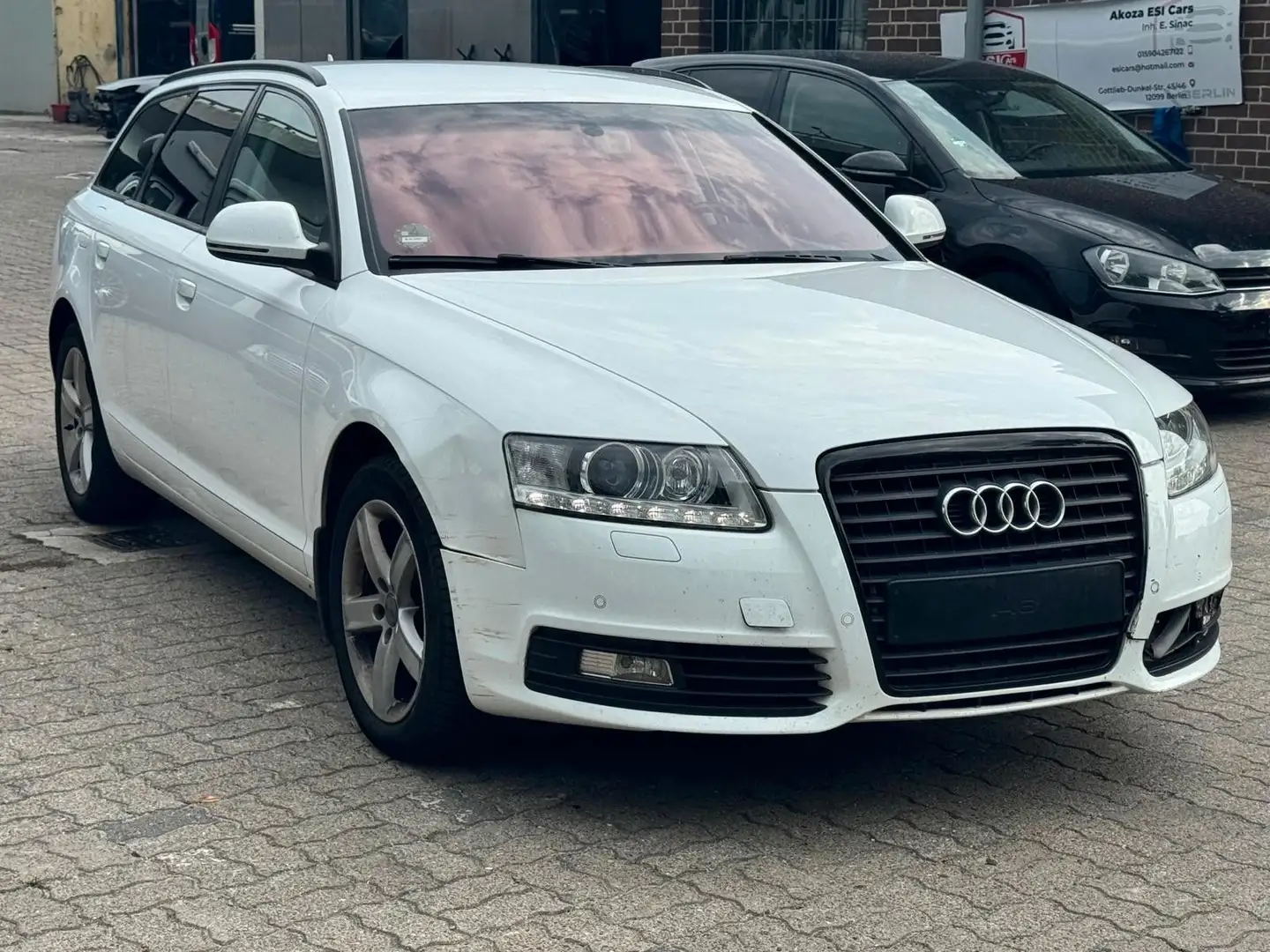 Audi A6 3.0TDI quattro/Tiptr/Bose/Leder/Xenon/NaviMMI Wit - 1