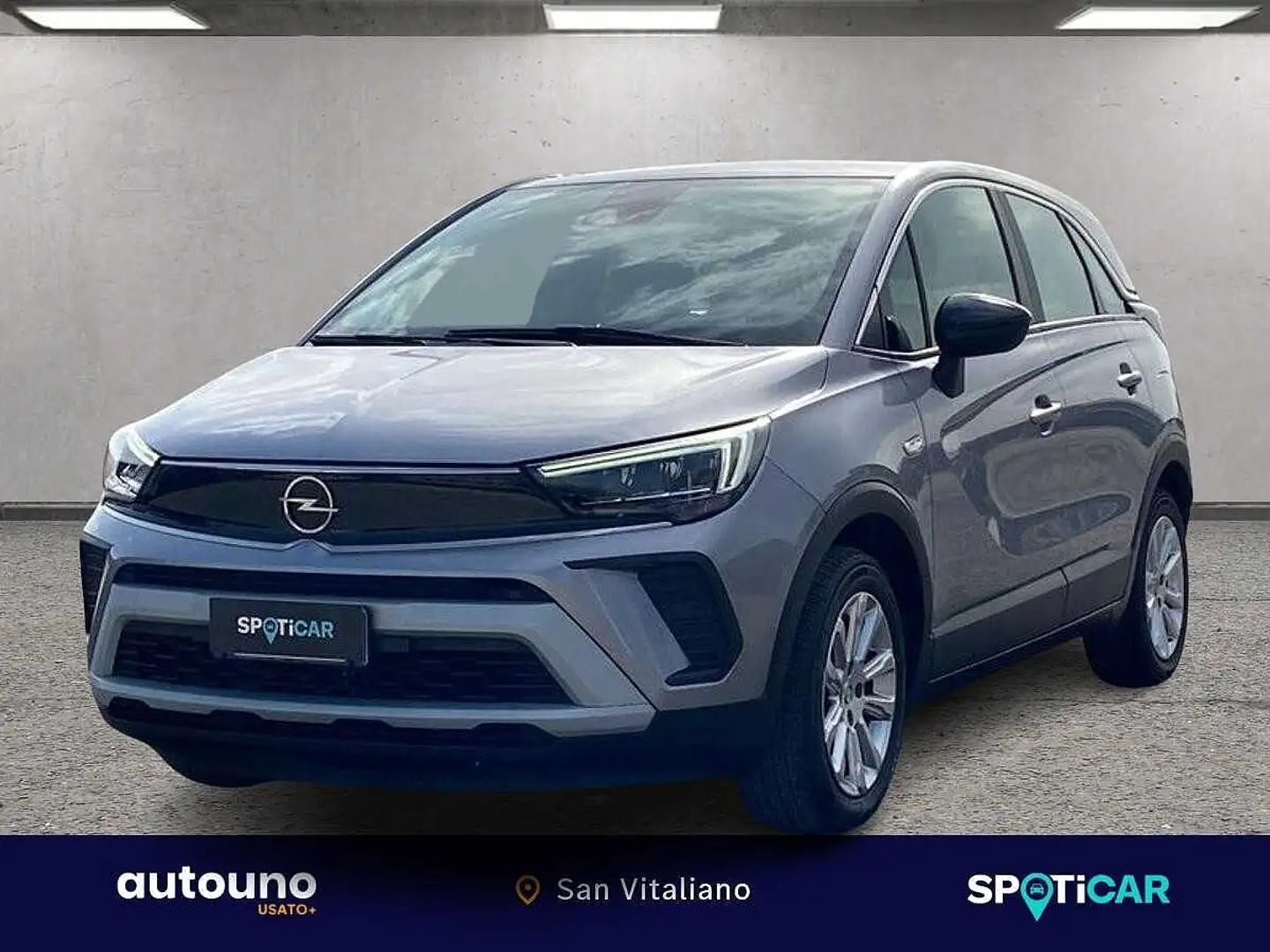 Opel Crossland 2021 Crossland 1.2 Elegance s&s 83cv Grigio - 1