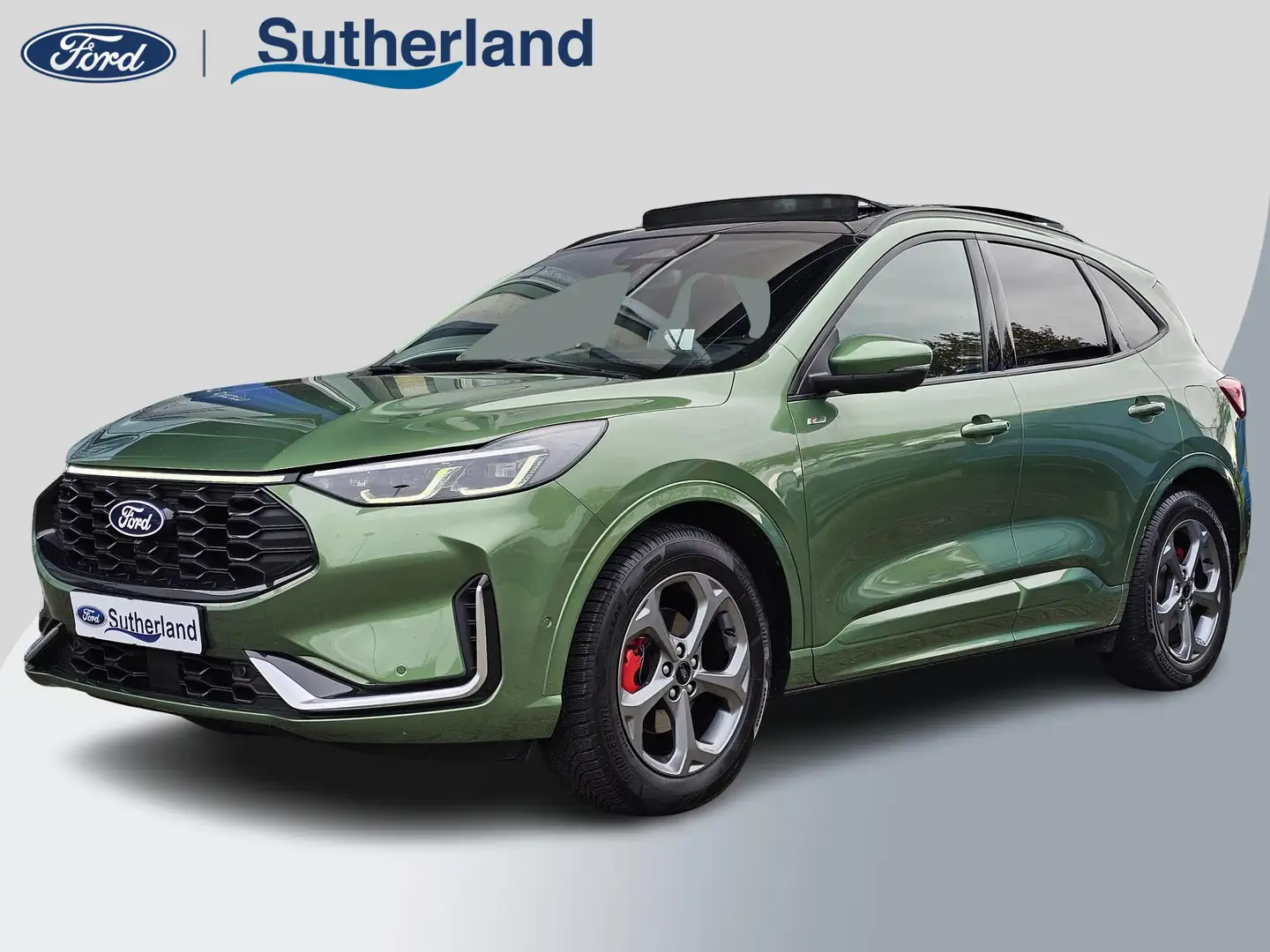 Ford Kuga 2.5 FHEV ST-Line X 190pk | Driver Assistance Pack Groen - 1