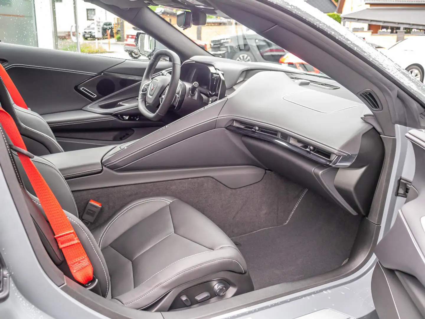 Corvette C8 Coupe Stingray Targa Sea Wolf Gray Gris - 2