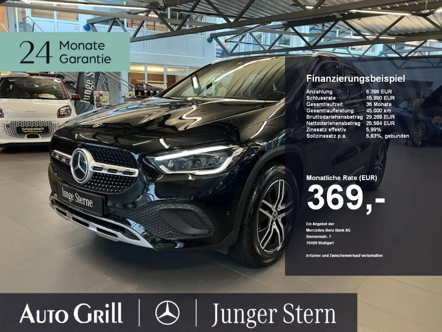 Mercedes-Benz GLA 220 d 4MATIC +MBUX+Progressive+MBeam+360+AUT Negru - 1