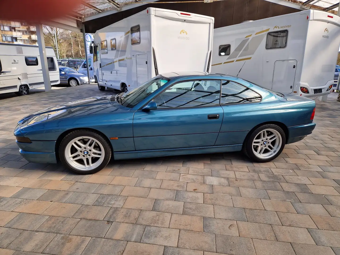 BMW 850 850Ci 5,4 Autom.*Vollausst.*M-Paket*Büffelleder Zielony - 2