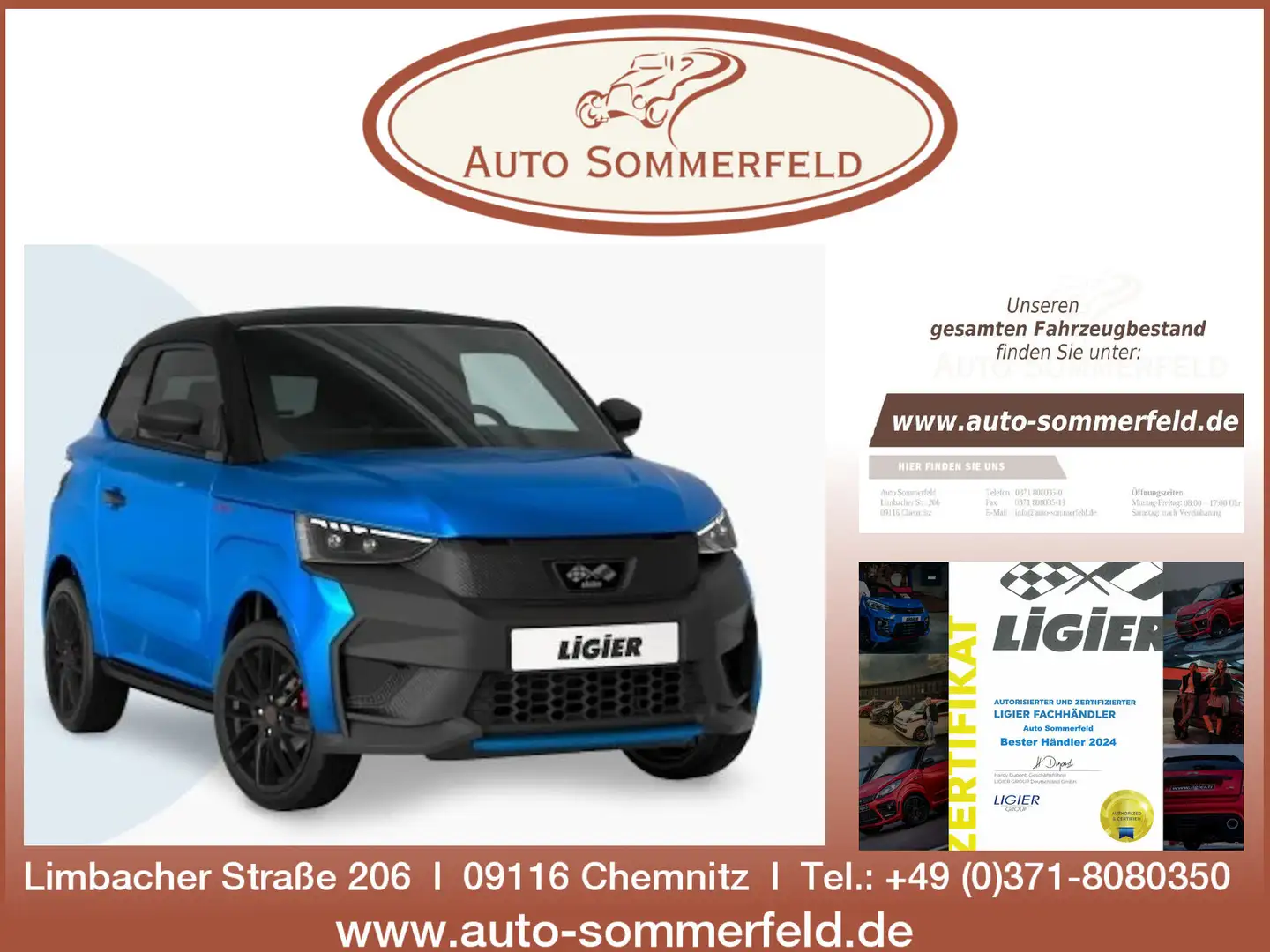 Ligier JS 50 Ultimate mit neuem Diesel Euro5+ Motor Blau - 1