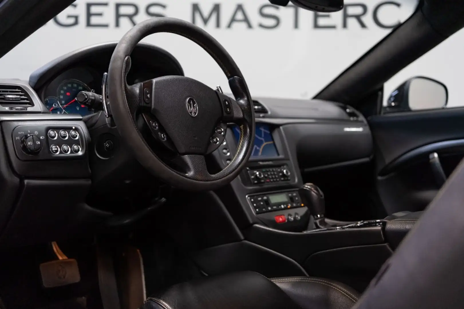 Maserati GranTurismo 4.7 S 439 PK, 20 Inch, gele remzadels, Zwart Leder Schwarz - 2