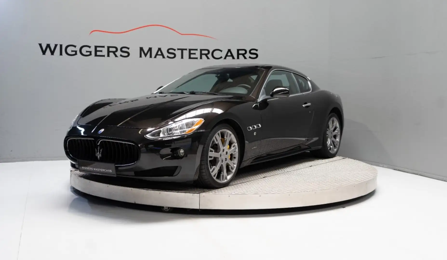 Maserati GranTurismo 4.7 S 439 PK, 20 Inch, gele remzadels, Zwart Leder Schwarz - 1