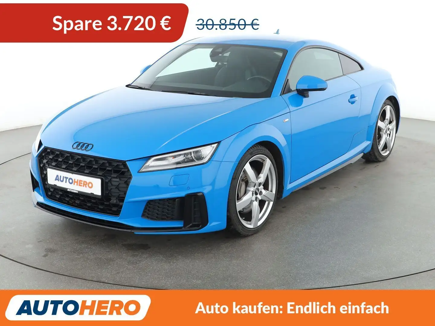 Audi TT 45 TFSI *XENON*NAVI*TEMPO*SHZ*PDC*S LINE* Blau - 1