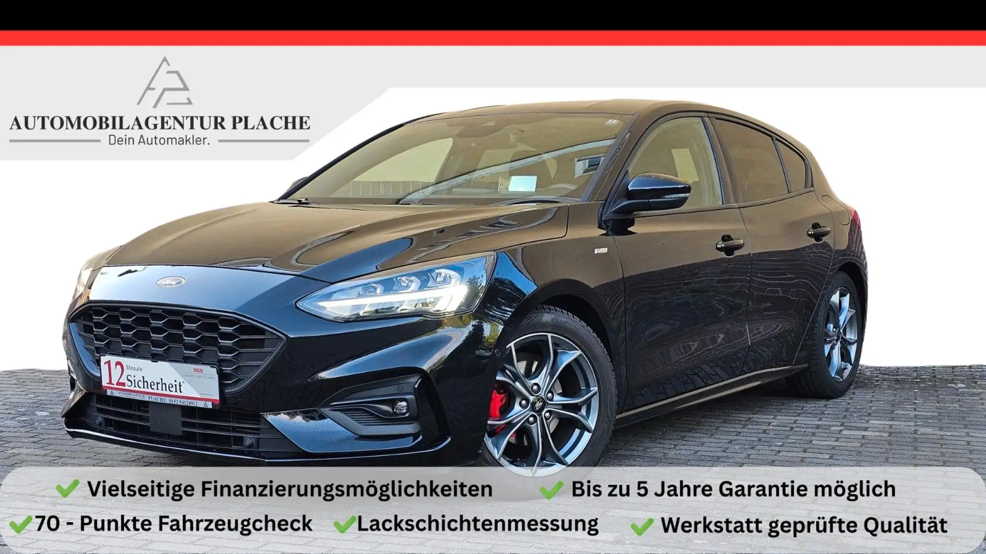 Ford Focus ST-Line X *LED/Virtuell/ HeadUp/ Kamera* Schwarz - 1
