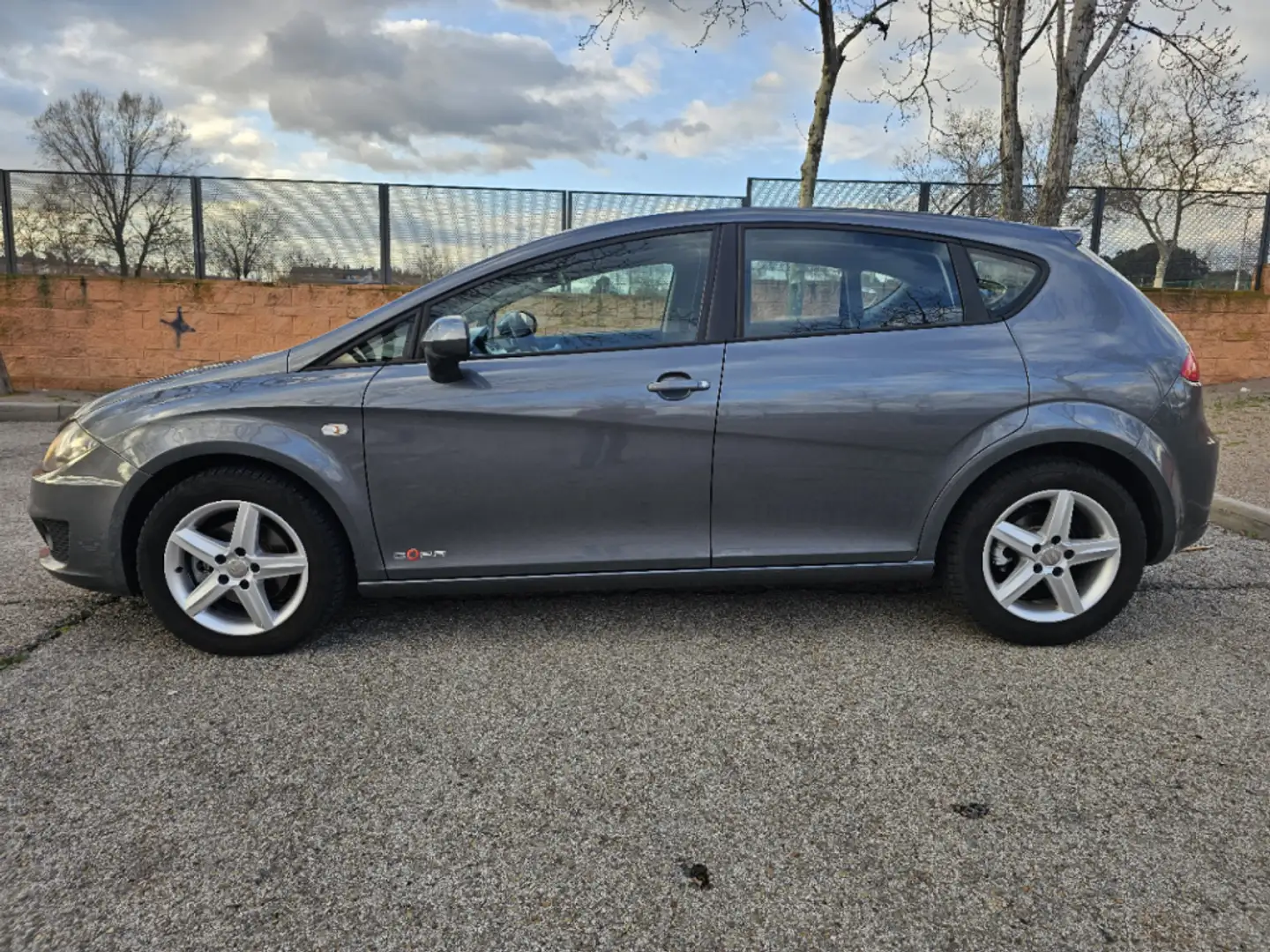 SEAT Leon 1.6TDI CR S&S Style Eco. 110 Plateado - 2
