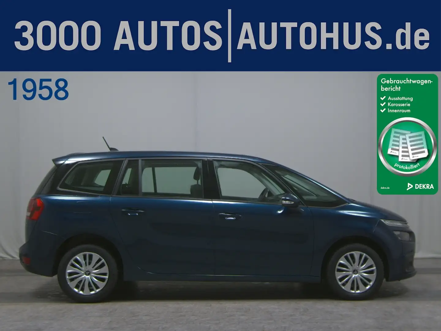 Citroen Grand C4 Picasso /Spacetourer 1.5 BlueHDi 130 FAP Live Plus Blau - 1