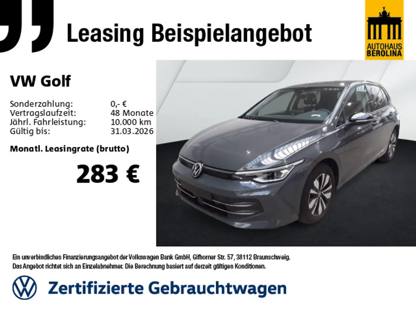 Volkswagen Golf VIII 2.0 TDI Goal DSG *AHK*LED+*R-CAM*SHZ* Gris - 1