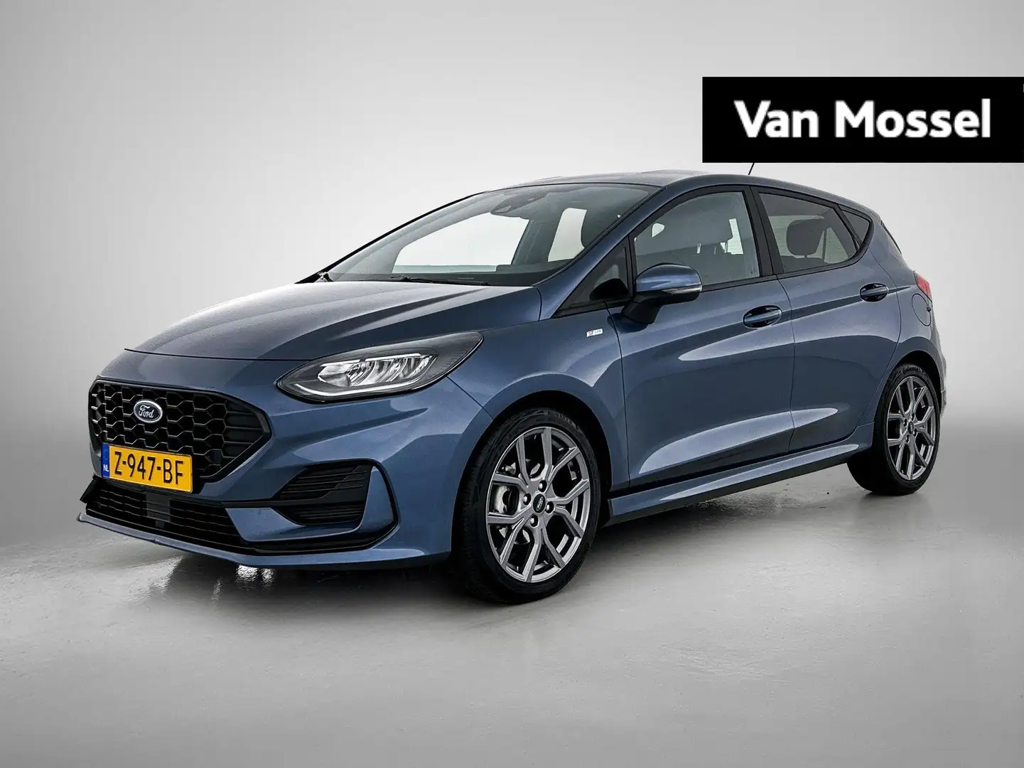 Ford Fiesta 1.0 EcoBoost Hybrid ST-Line Winterpack Blauw - 1