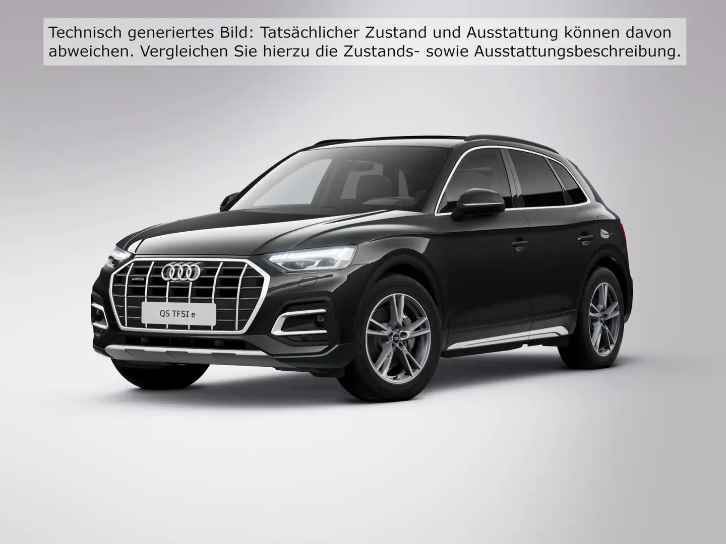 Audi Q5 50 TFSI e advanced quattro*Navi*Matrix*Alu*AH Nero - 2