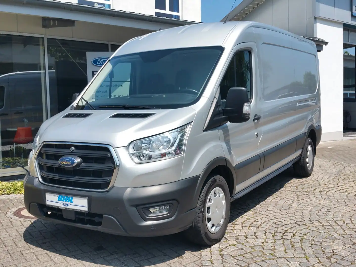 Ford Transit Kasten 350 L3H2 Klima AHK Standh. Kamera Silber - 2