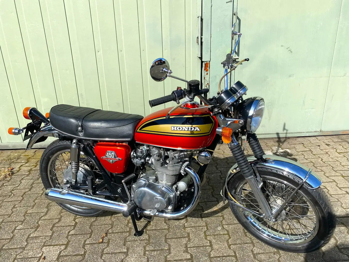 Honda CB 450 K - Sammlerzustand ! Oranje - 1