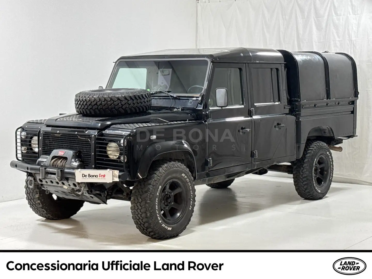 Land Rover Defender 130 2.5 td5 s crew cab Noir - 1