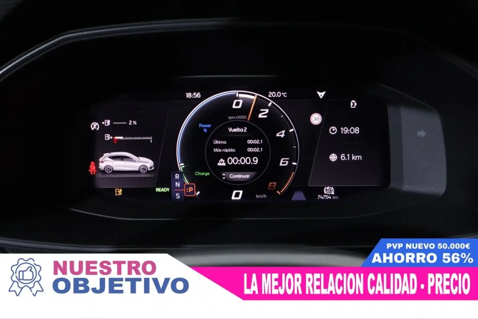 CUPRA Leon 1.4E HYBRIDO ENCHUFABLE 245CV DSG 5P # NAVY,FAROS Gris - 2