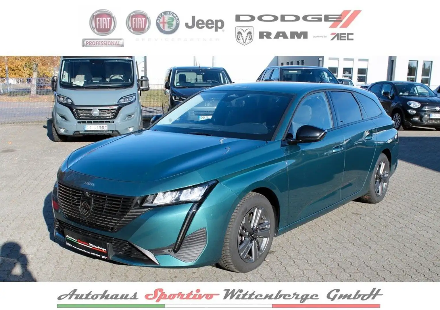 Peugeot 308 1.5 BlueHDI 130 SW Allure, ACC, Alu, Allwett Blau - 1