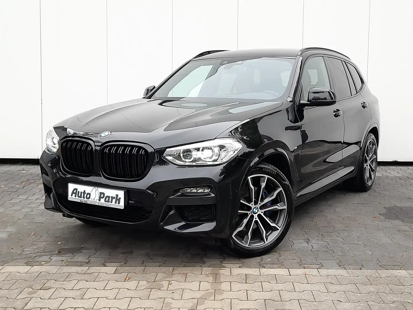 BMW X3 xdrive 30d M Sport NAVI~HuD~LED~VC~RFK~LEDER Schwarz - 2