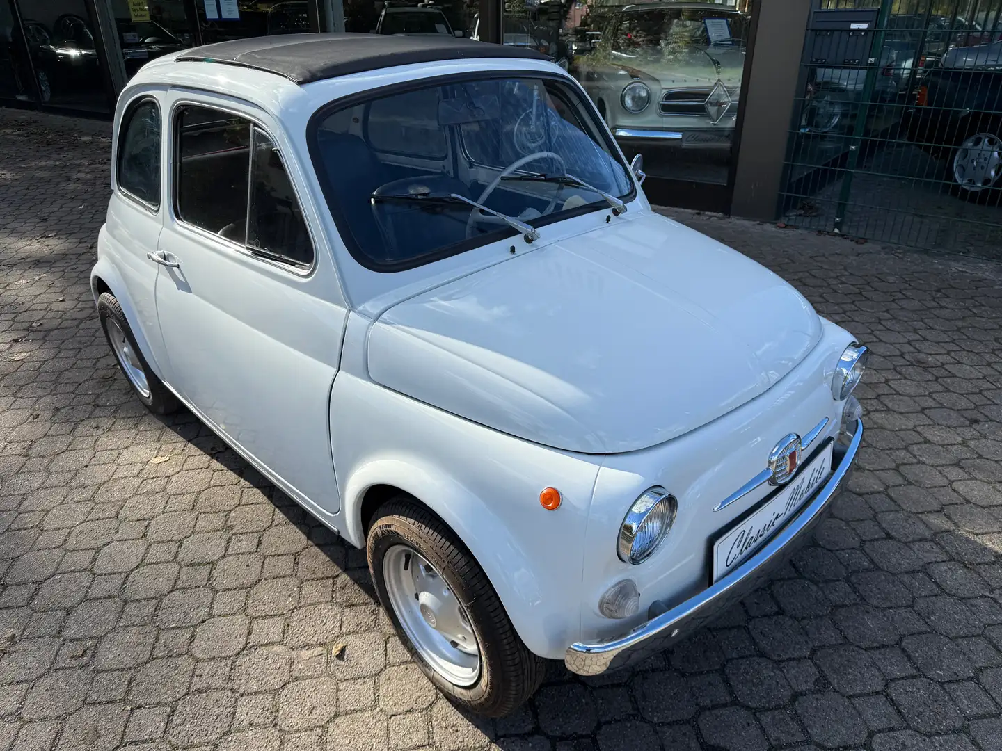 Fiat 500 *Faltdach*HU bei Kauf neu*ältere Restauration* Weiß - 1