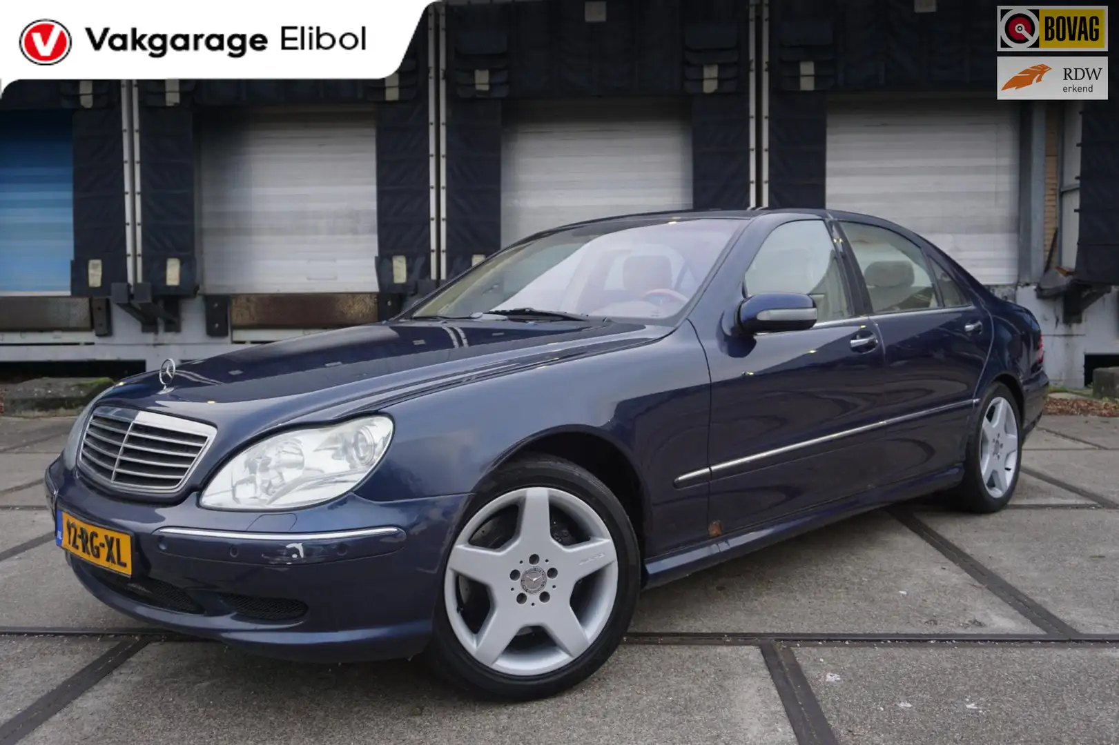 Mercedes-Benz S 55 AMG S Lang Blau - 1