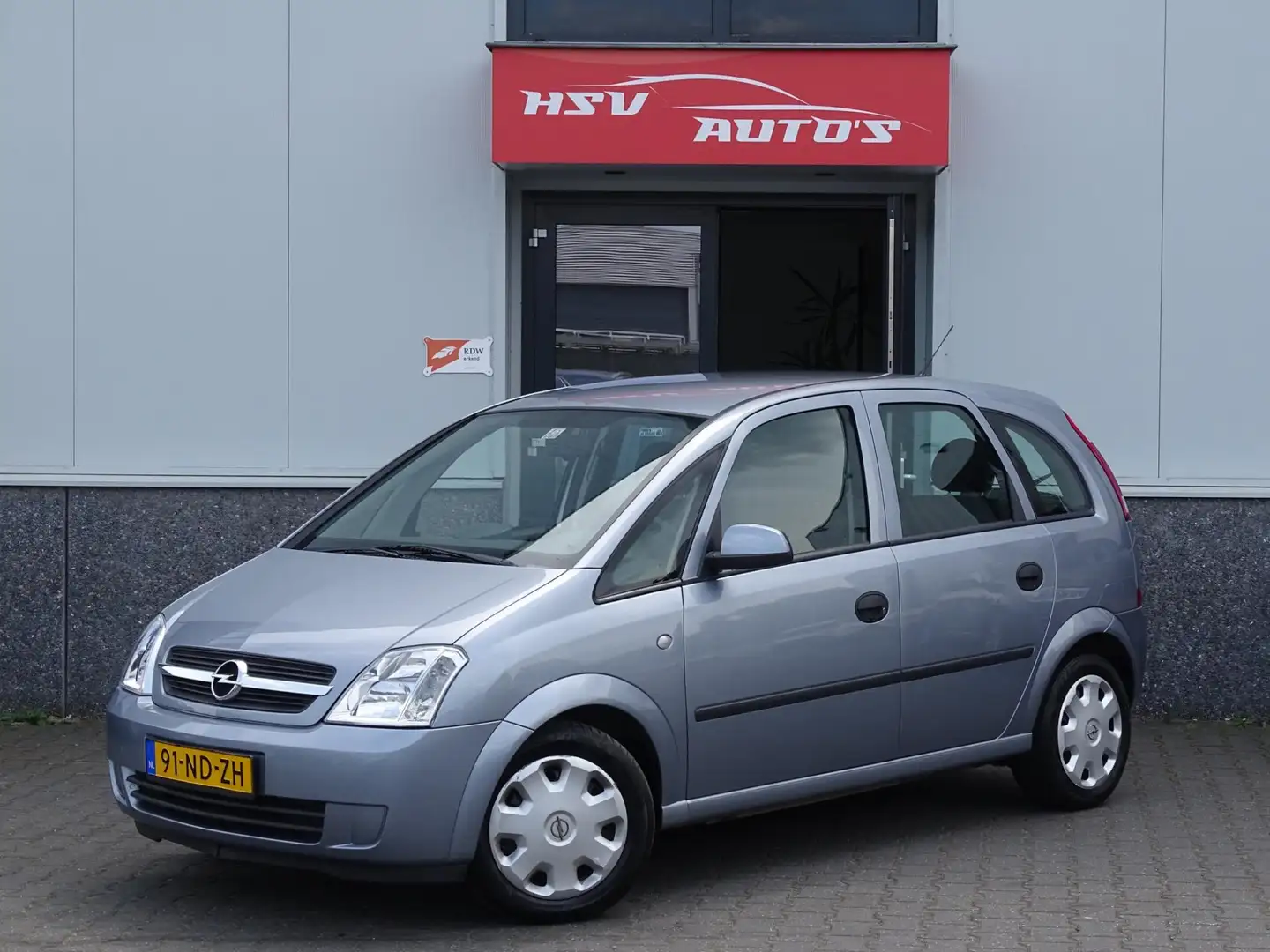 Opel Meriva 1.6-16V Enjoy automaat 3e eig org NL Grijs - 1