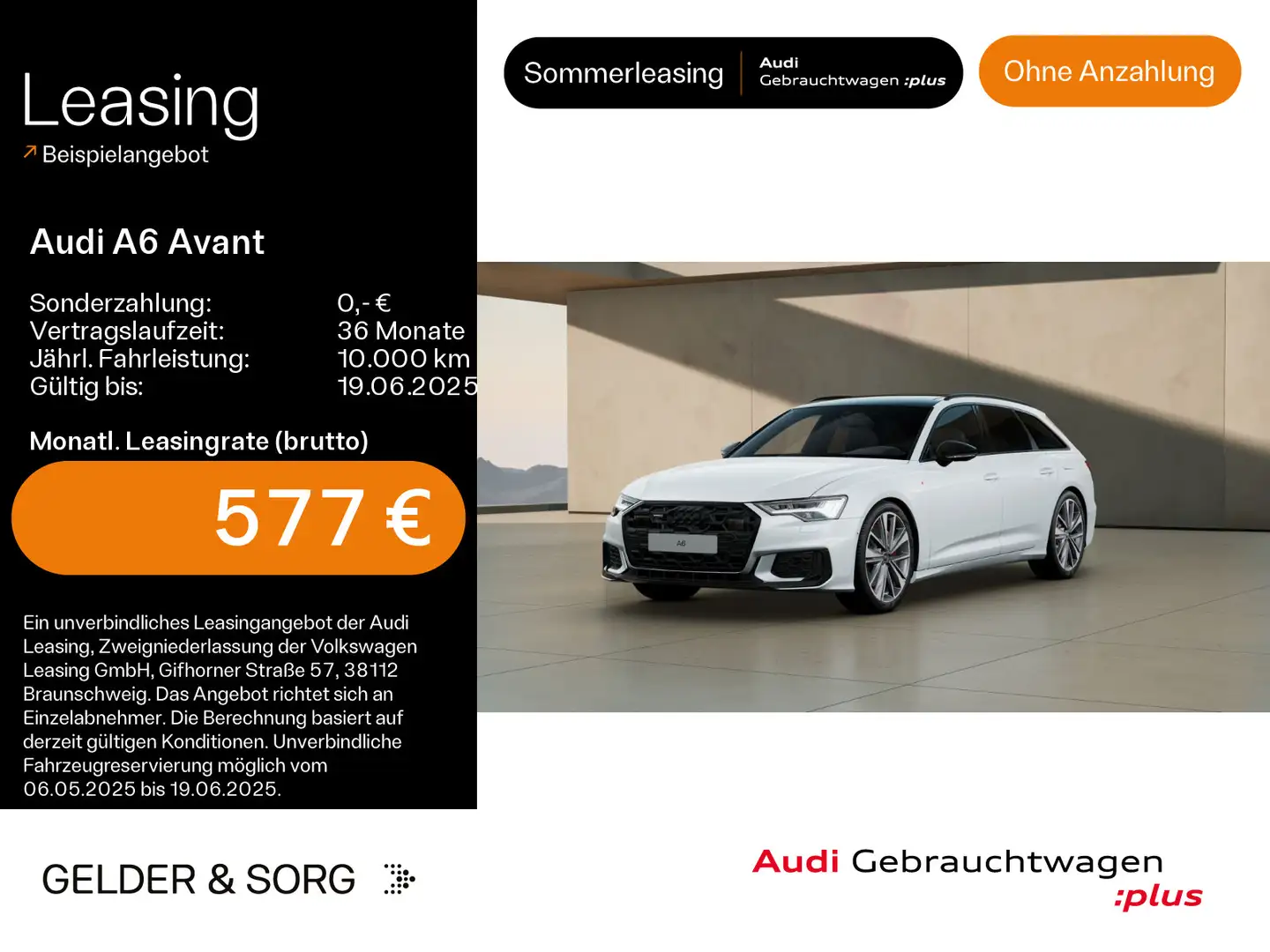 Audi A6 55 TFSI e qu. S line B&O*Pano*HDMatrix* Wit - 1