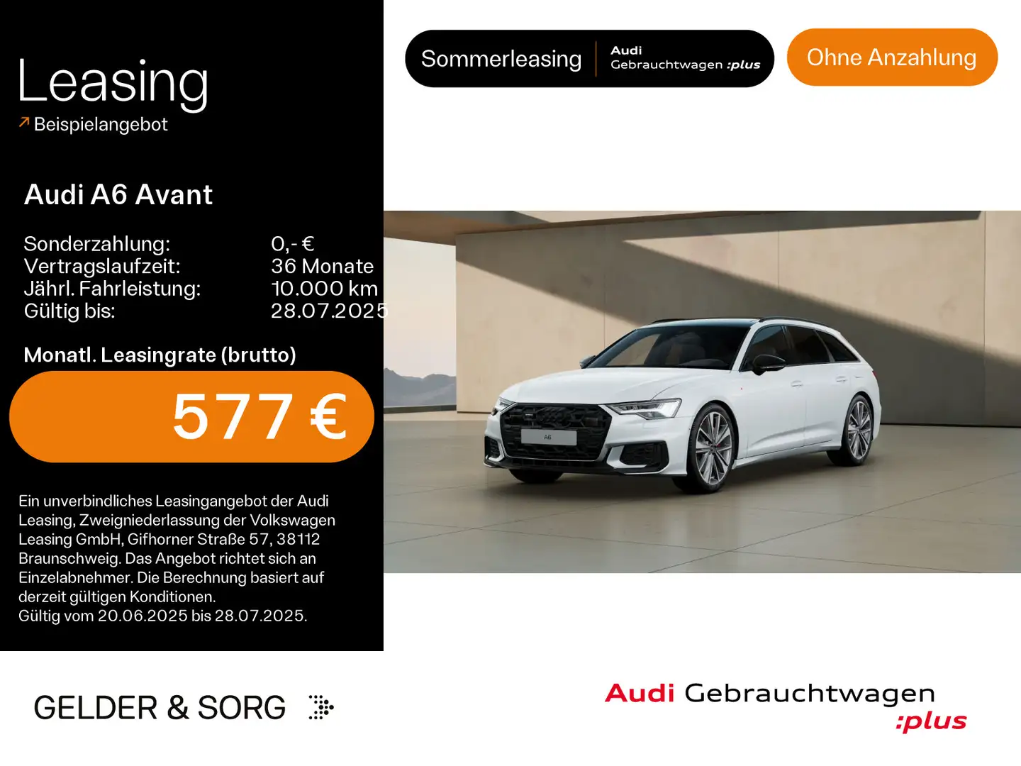 Audi A6 55 TFSI e qu. S line B&O*Pano*HDMatrix* Bianco - 1