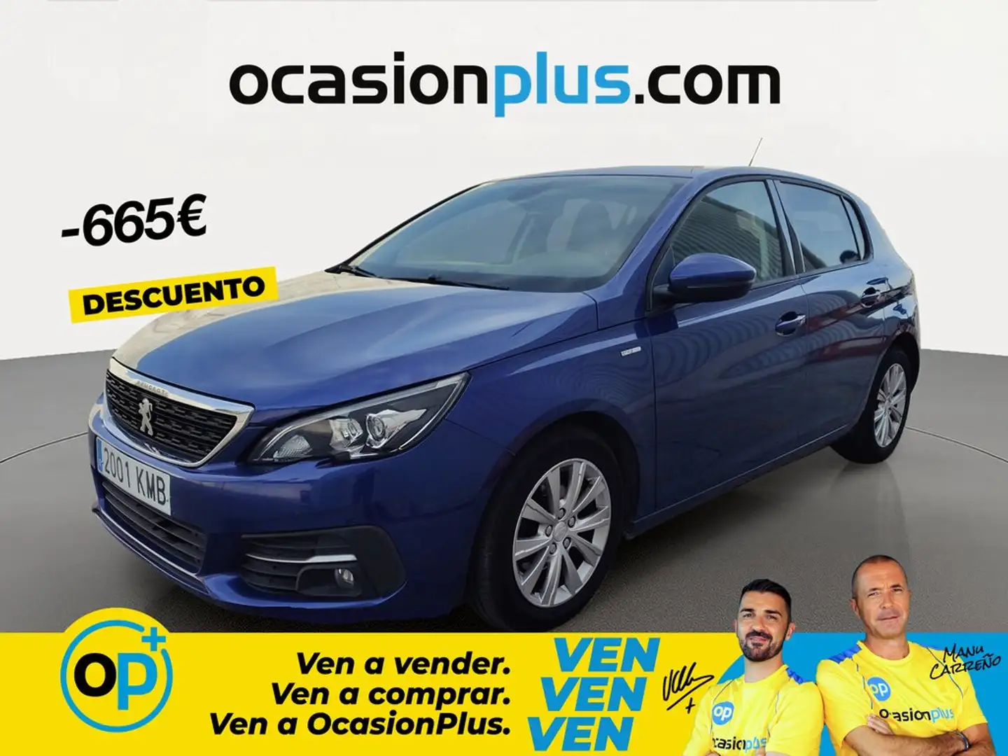 Peugeot 308 1.2 PureTech S&S Style EAT8 130 Azul - 1