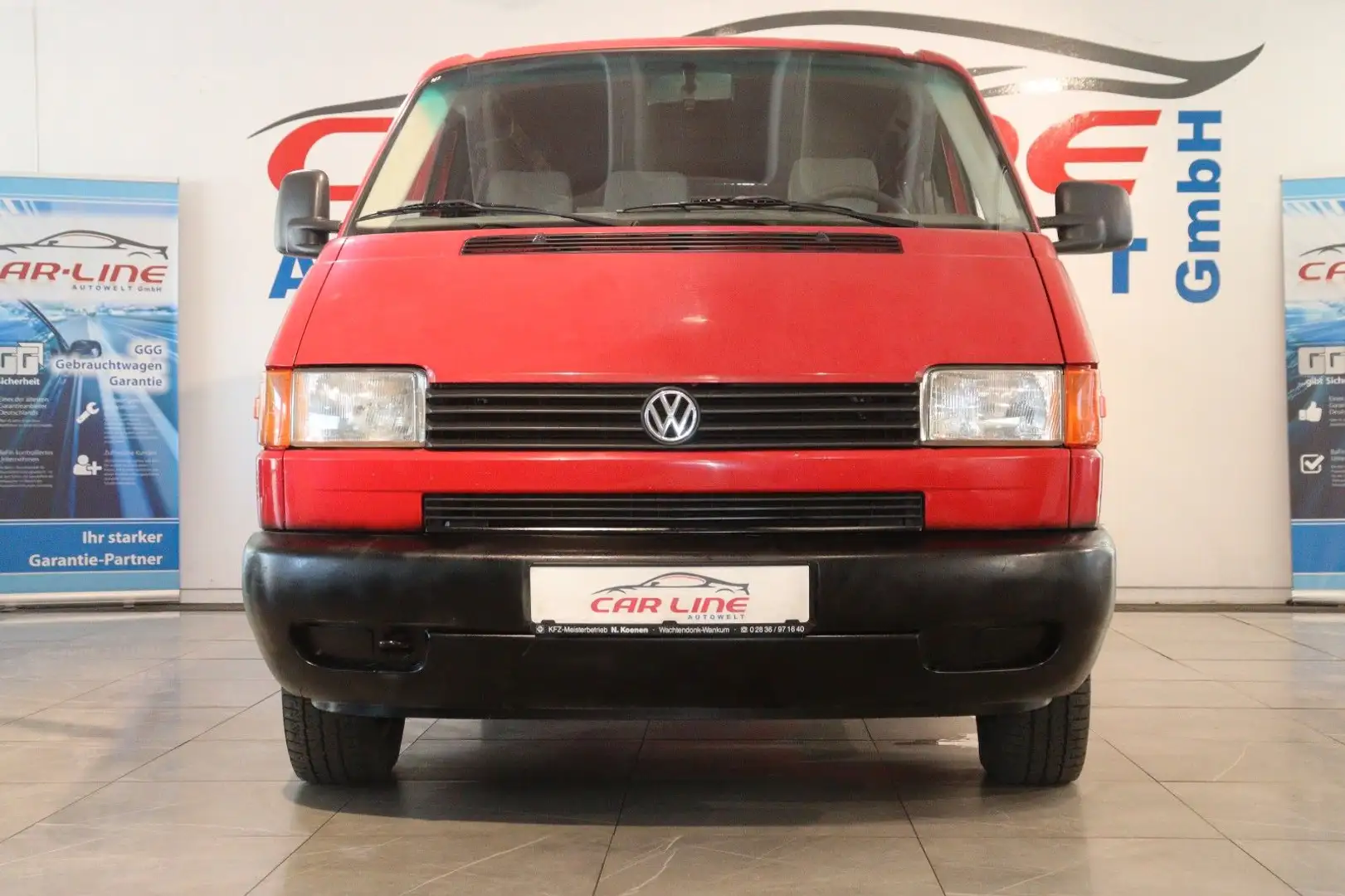 Volkswagen T4 Caravelle *8 Sitzer* Rojo - 2