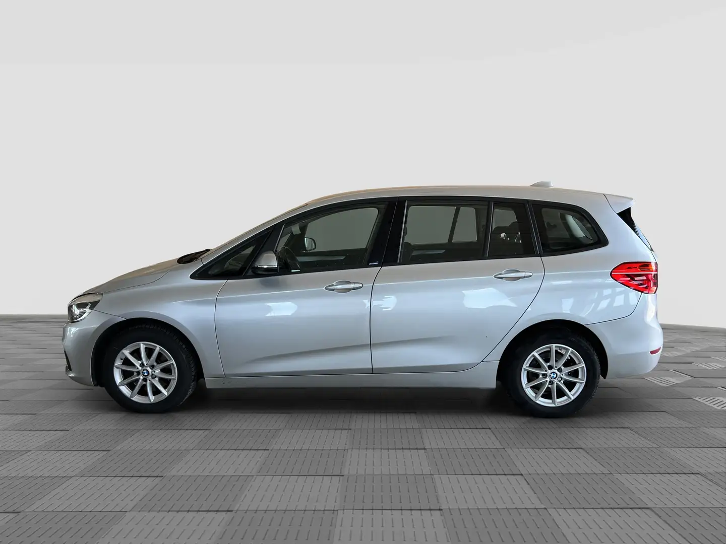 BMW 218 d Gran Tourer Luxury 7 POSTI Gris - 2