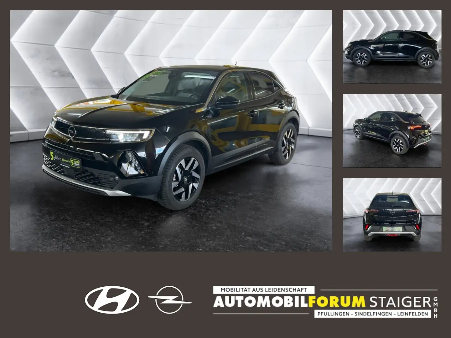 Opel Mokka-E Mokka e Elegance Matrix ACC DynLicht Kam. KlimaA Schwarz - 1