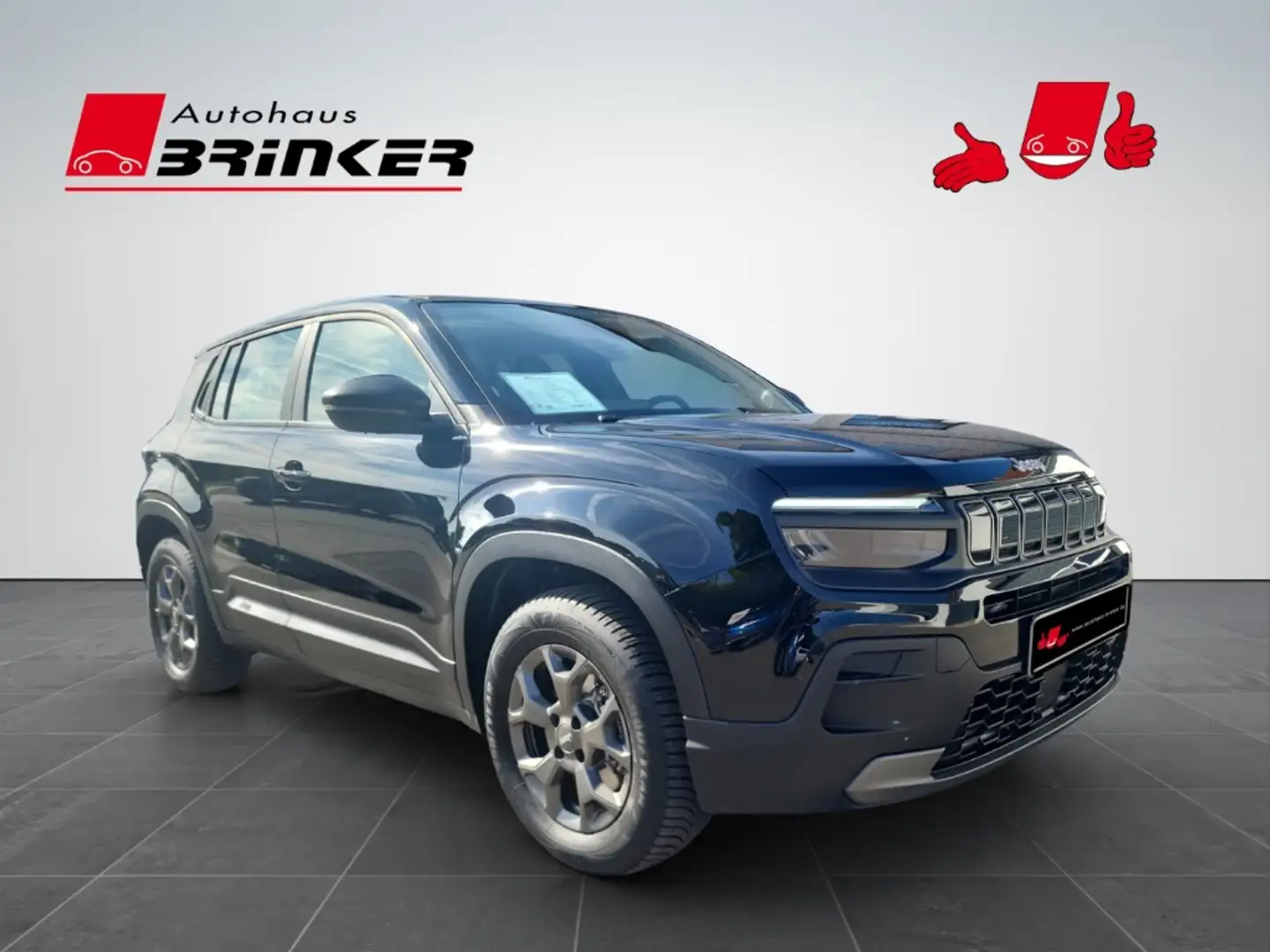 Jeep Avenger Longitude Electric Elektro LED Apple CarPlay Andro Schwarz - 1