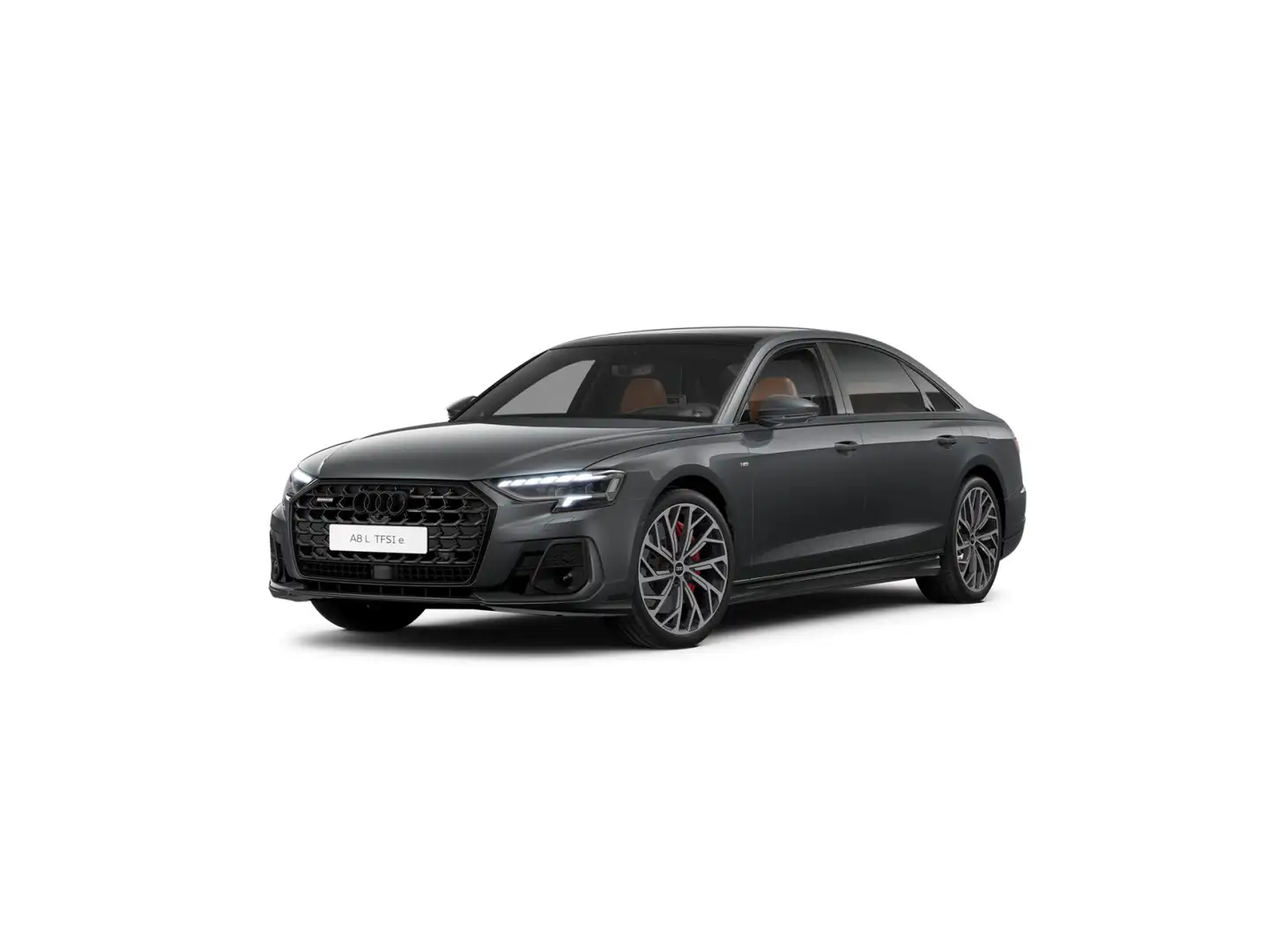 Audi A8 Lang 60 TFSIe Q S LINE MATRIX 360° BuO PANO L Grau - 2