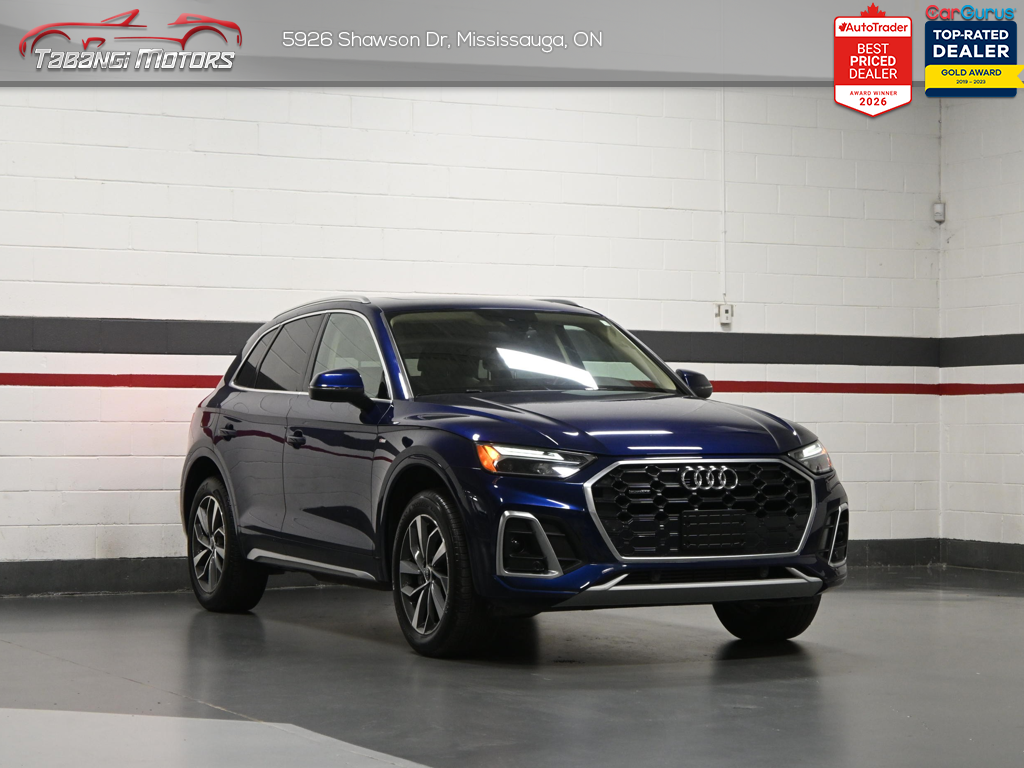 2022 Audi Q5 Progressiv S-Line Navigation Panoramic Roof Ambie