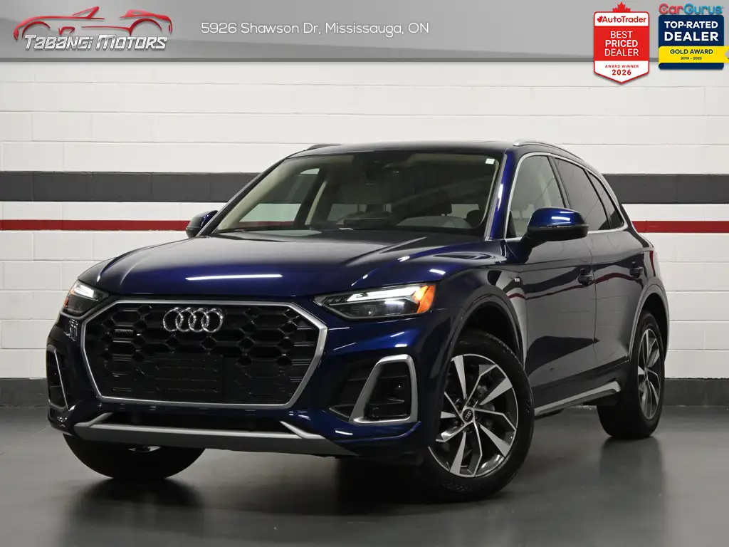 2022 Audi Q5 Progressiv S-Line Navigation Panoramic Roof Ambie