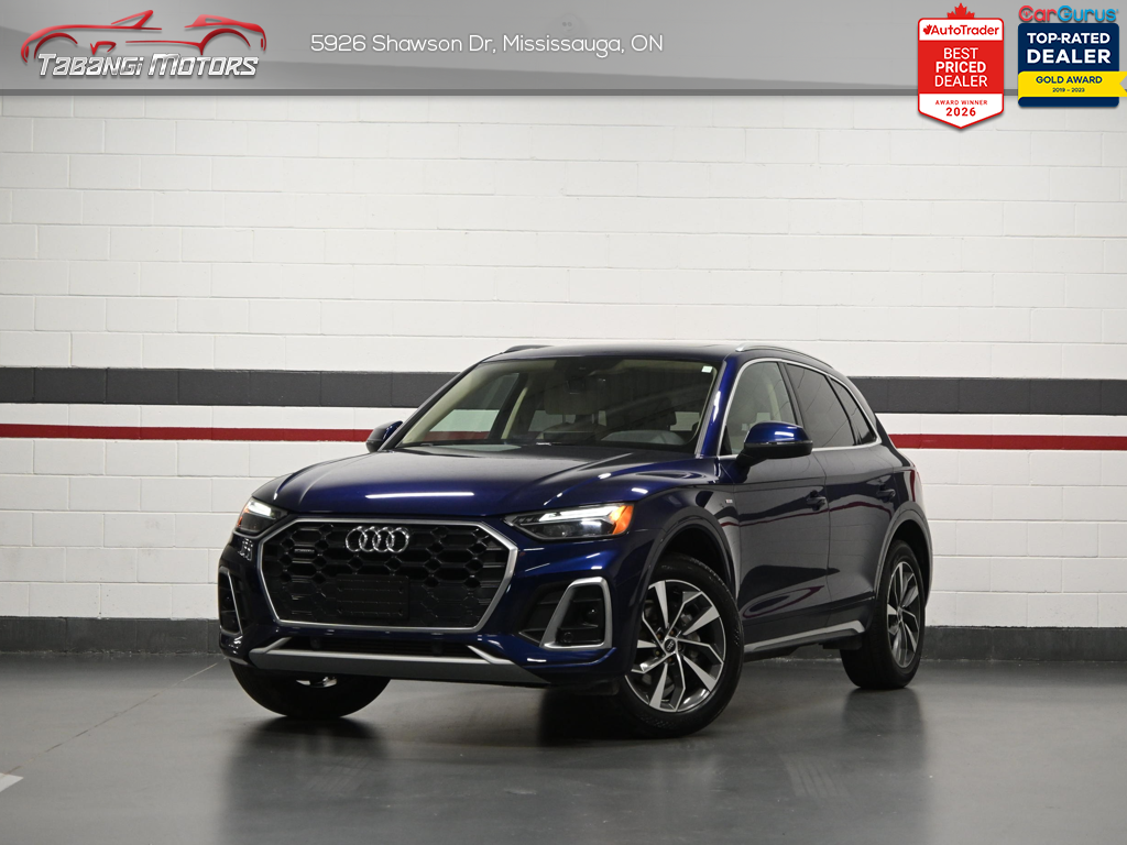 2022 Audi Q5 Progressiv S-Line Navigation Panoramic Roof Ambie