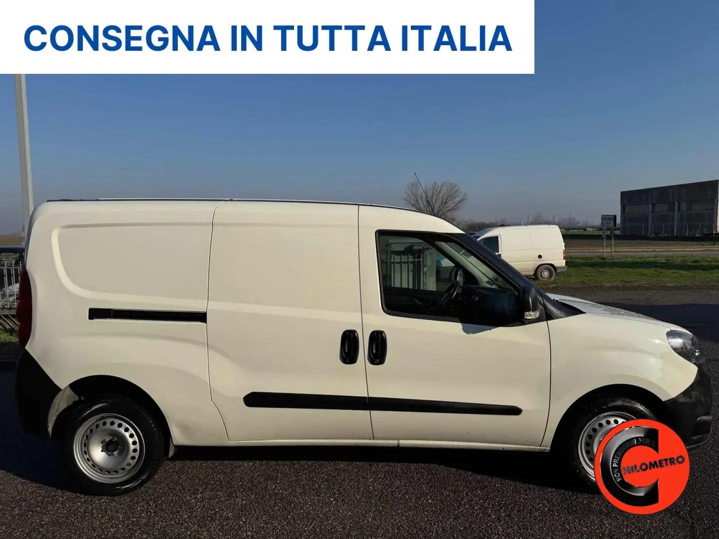 Fiat Doblo 1.3 MJT(PL-TN-L2H1)CARGO MAXI PASSO LUNGO-E6D- Blanc - 2