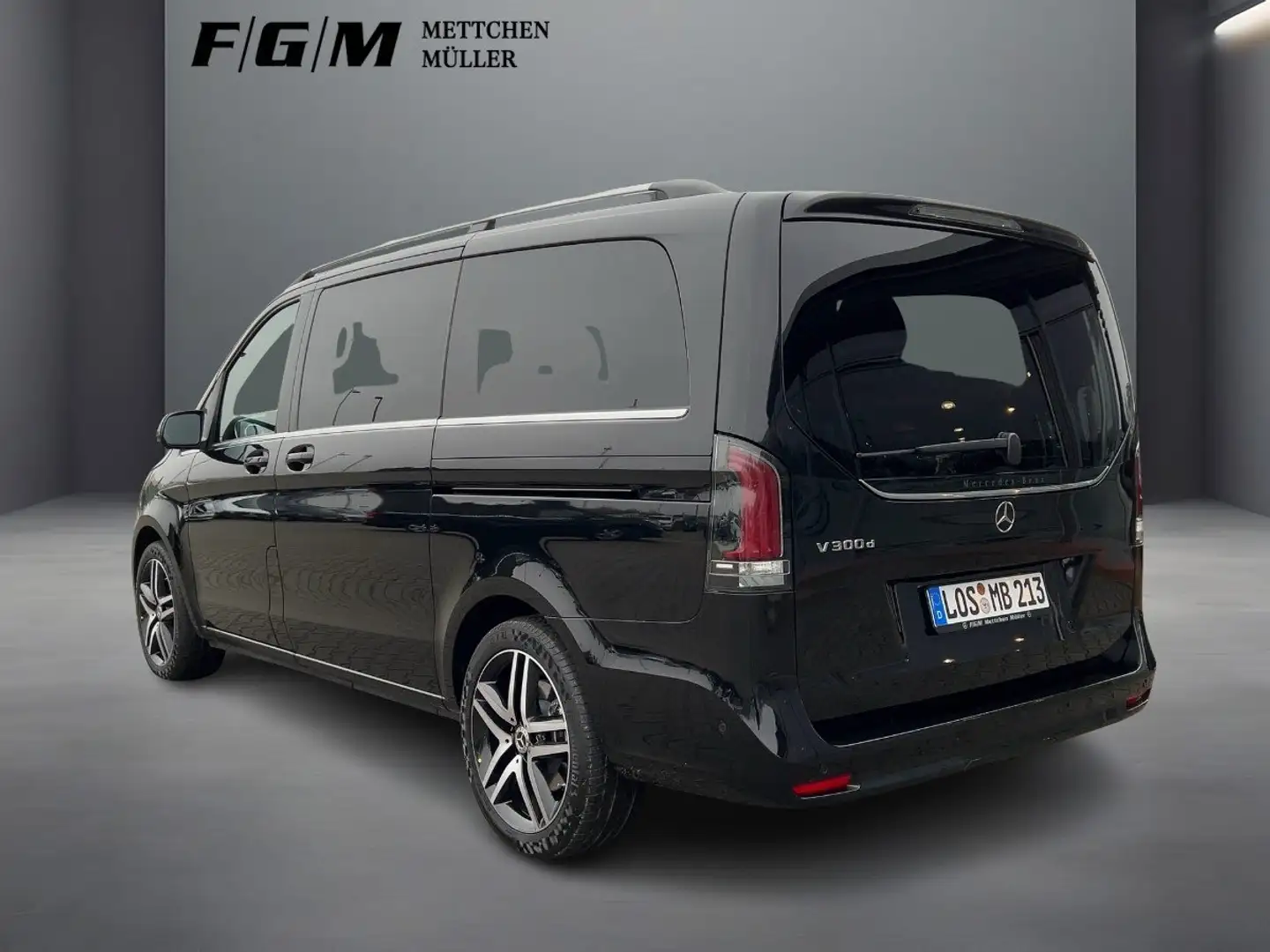 Mercedes-Benz V 300 d Burm|MBeam|TWA|360|AHK|CarPlay|Distronic Noir - 2