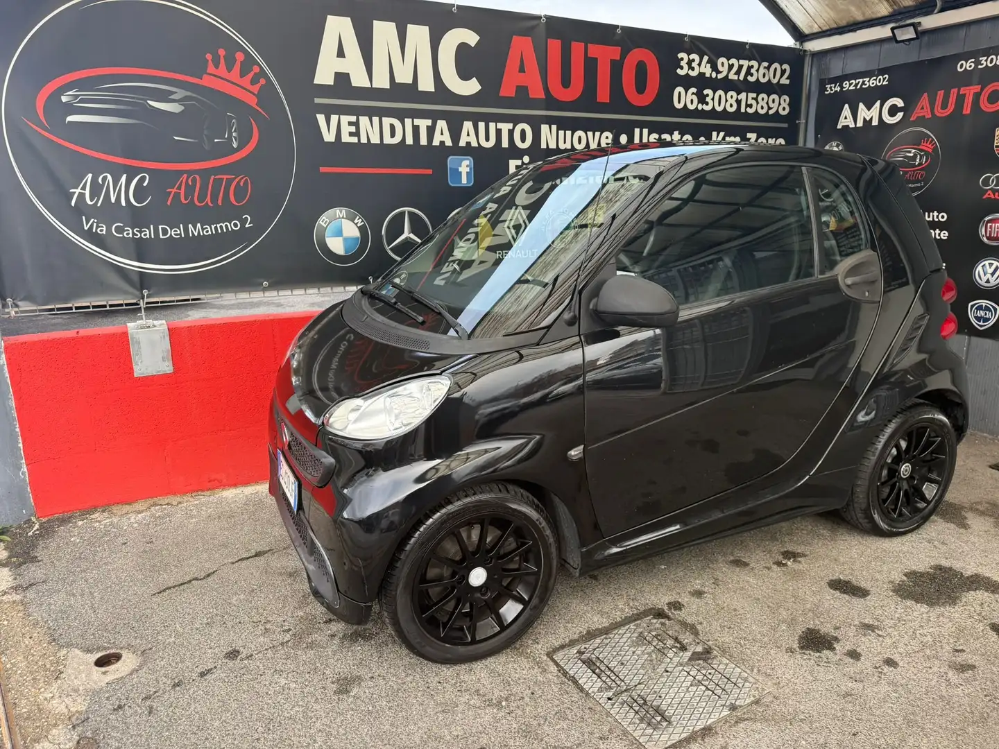 smart forTwo Fortwo II 2013 1.0 mhd passion Nero - 1