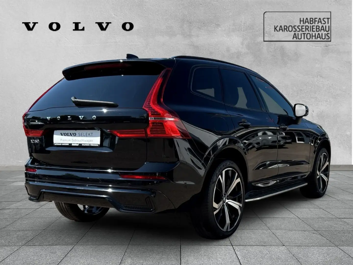 Volvo XC60 Recharge T8 AWD R-Design Plug-In Hybrid Twin Engin Schwarz - 2
