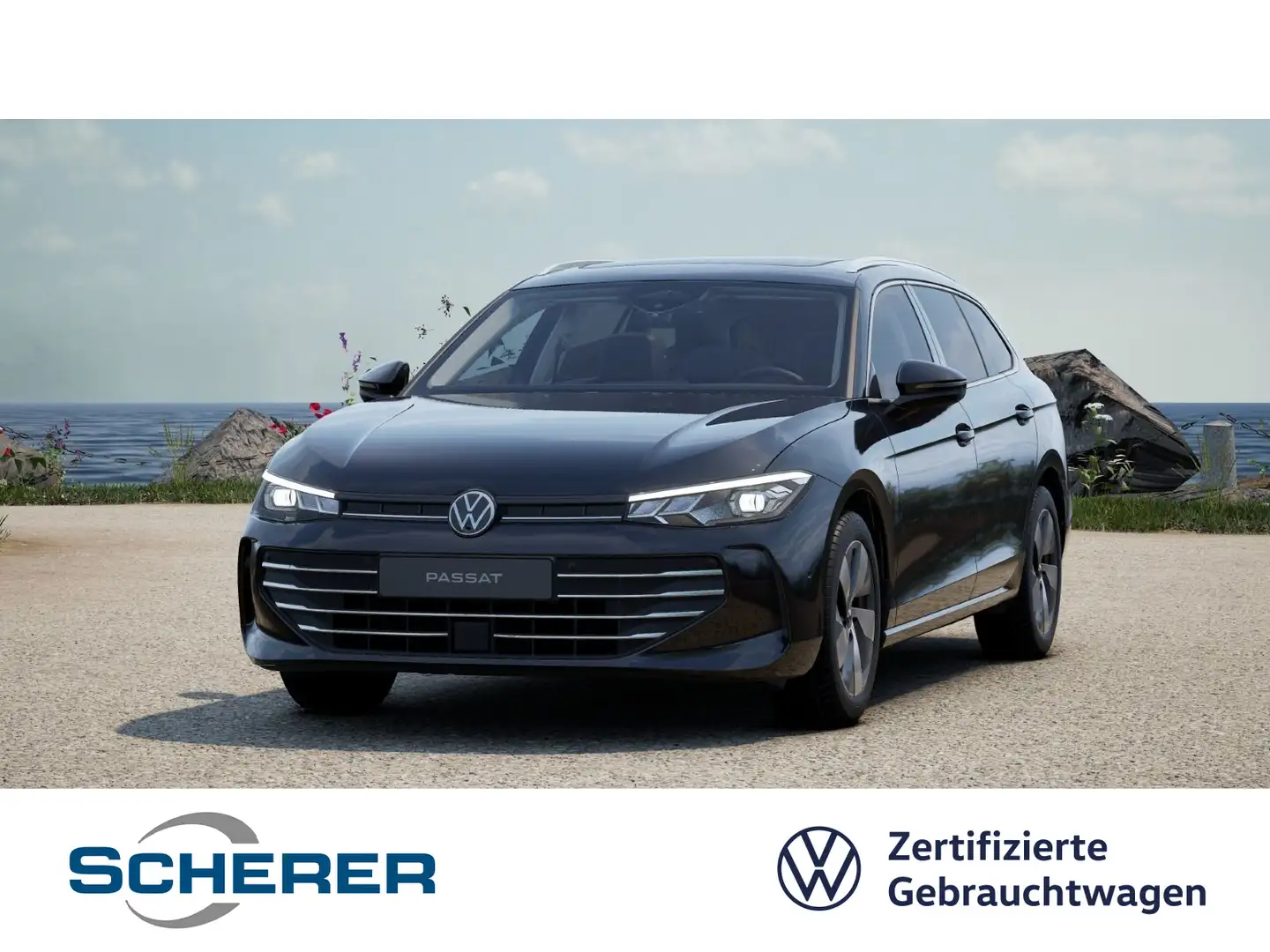 Volkswagen Passat Variant 2.0 TDI DSG LED NAVI PANO 360° AC Schwarz - 1