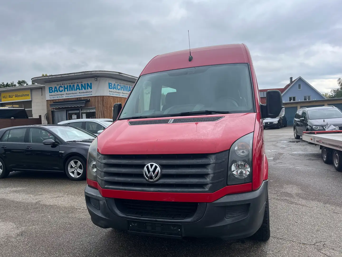 Volkswagen Crafter 35 lang L3H2 Hochdach Rot - 1
