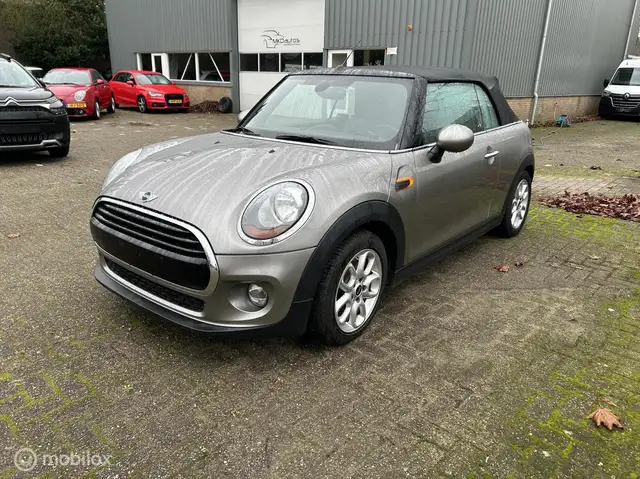 MINI Cooper Cabrio 1.5 Schade zie foto's 38.975 KM!!! 1e eigenaar ex