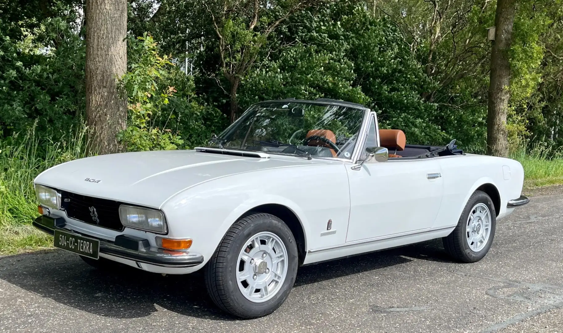 Peugeot 504 V6 2.7 Cabrio 5 speed Blanco - 2