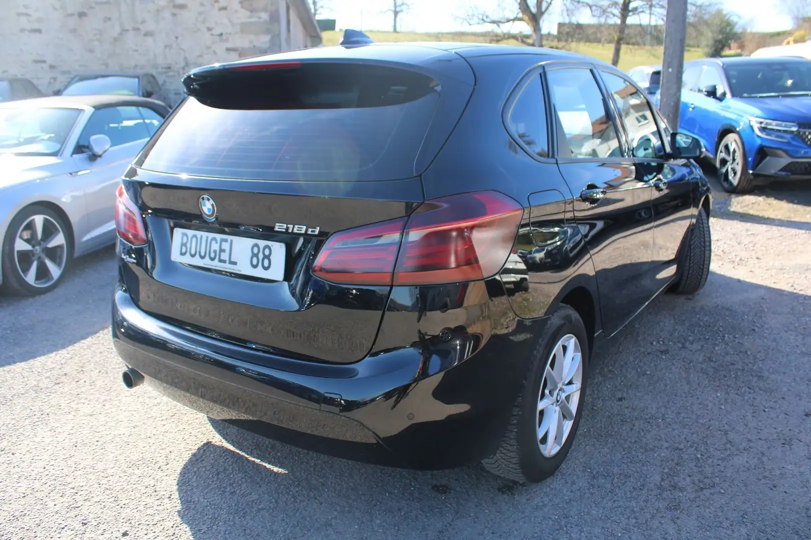 BMW 218 LOUNGE 218 DA 150 CV CAMÉRA GPS 3D RÉGULATEUR FULL Noir - 2