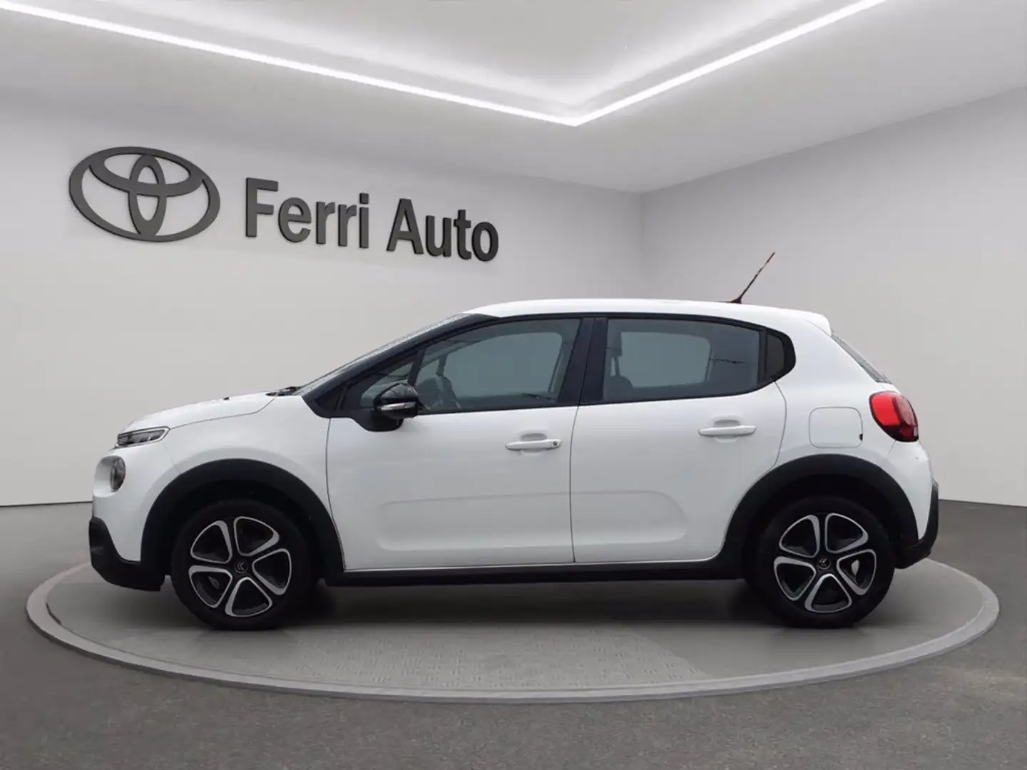 Citroen C3 1.2 puretech feel 82cv neopatentati Blanc - 2