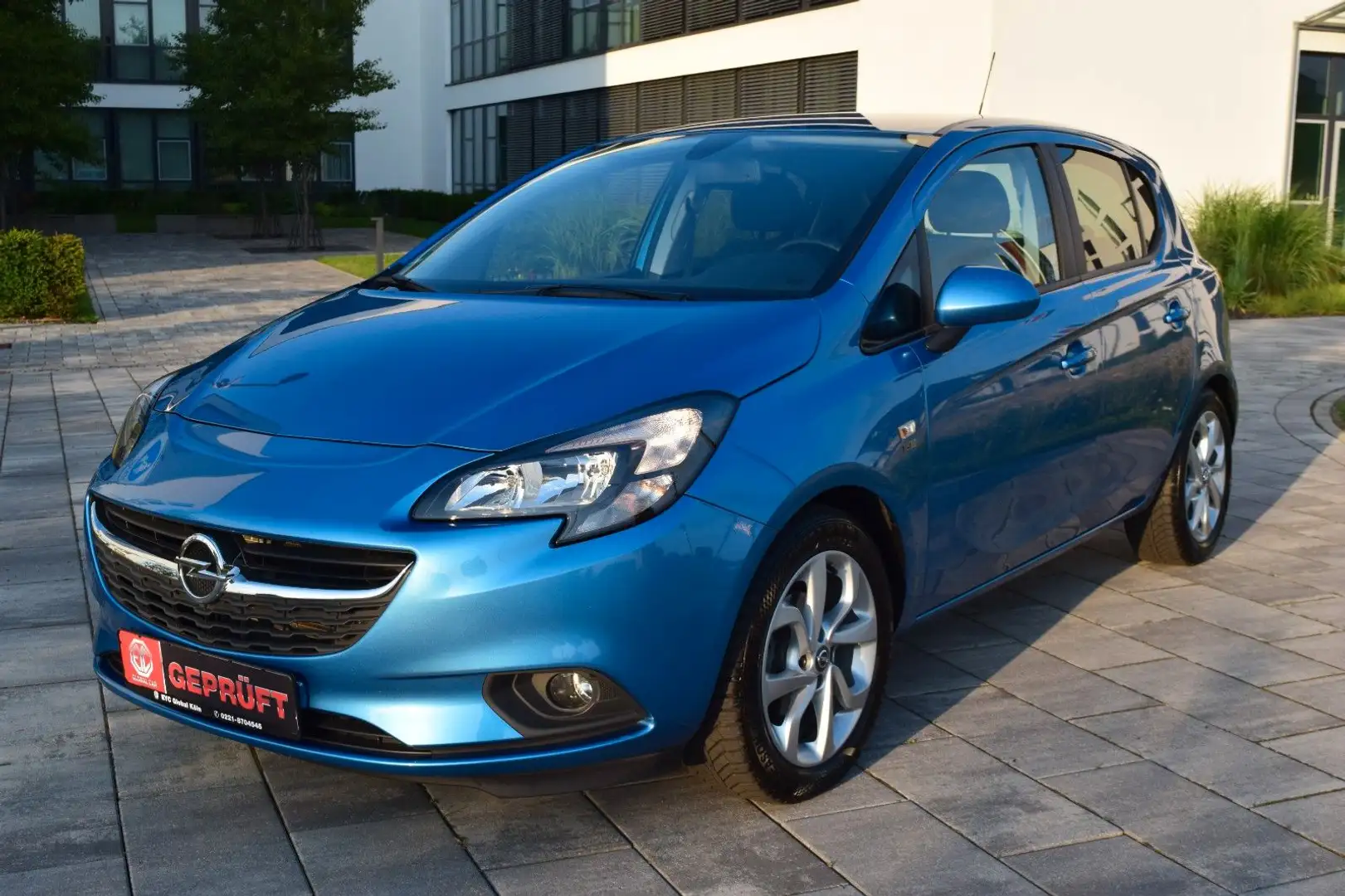 Opel Corsa E 120 Jahre ecoFlex1.4 90 ps,Topzustand Blau - 1