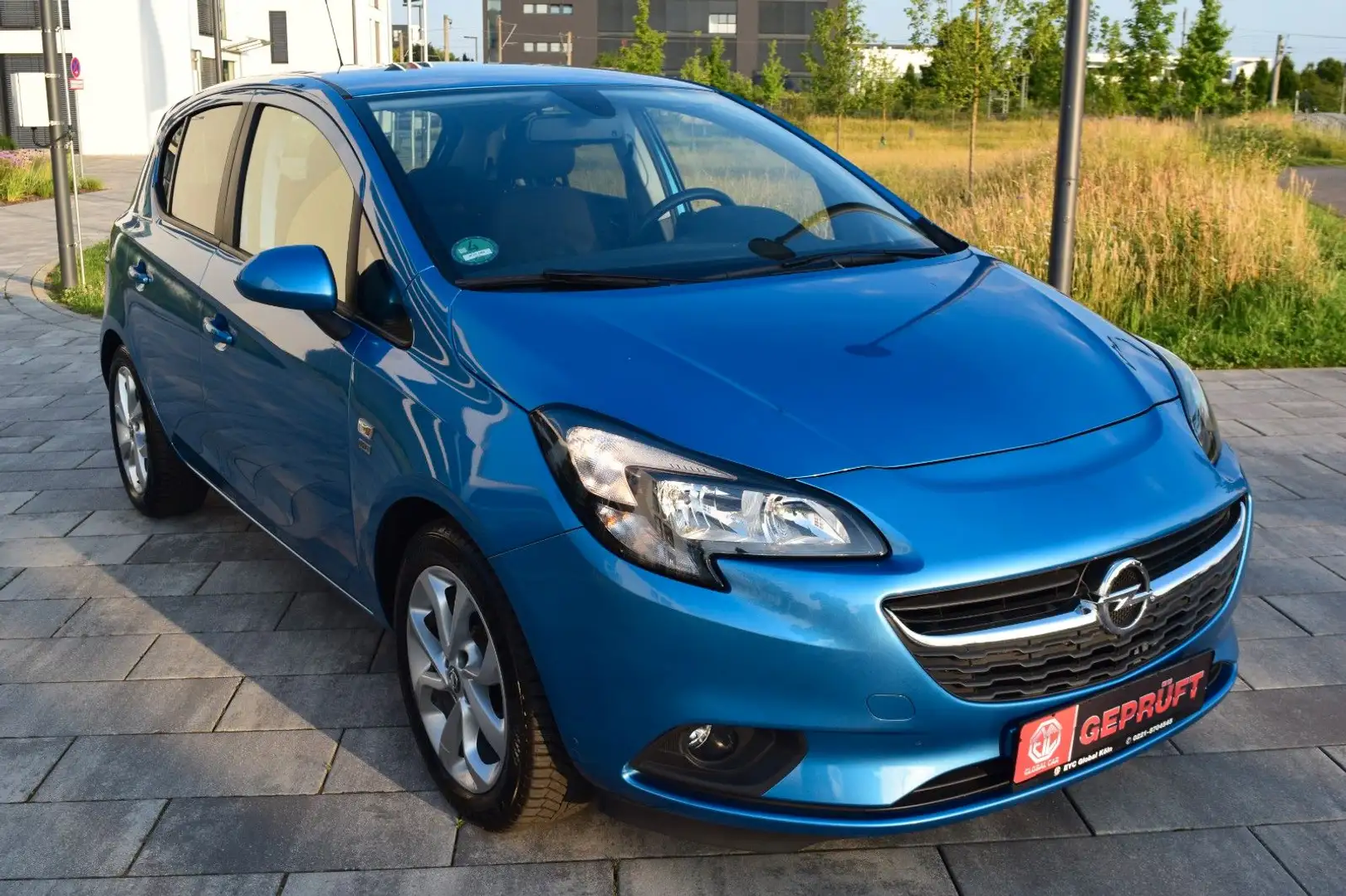 Opel Corsa E 120 Jahre ecoFlex1.4 90 ps,Topzustand Blau - 2