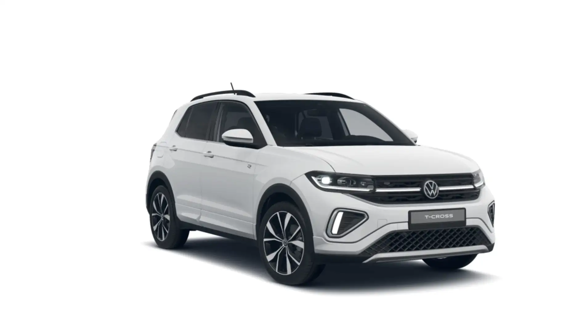 Volkswagen T-Cross 1.0 TSI R-Line 85kW Aut. Wit - 2