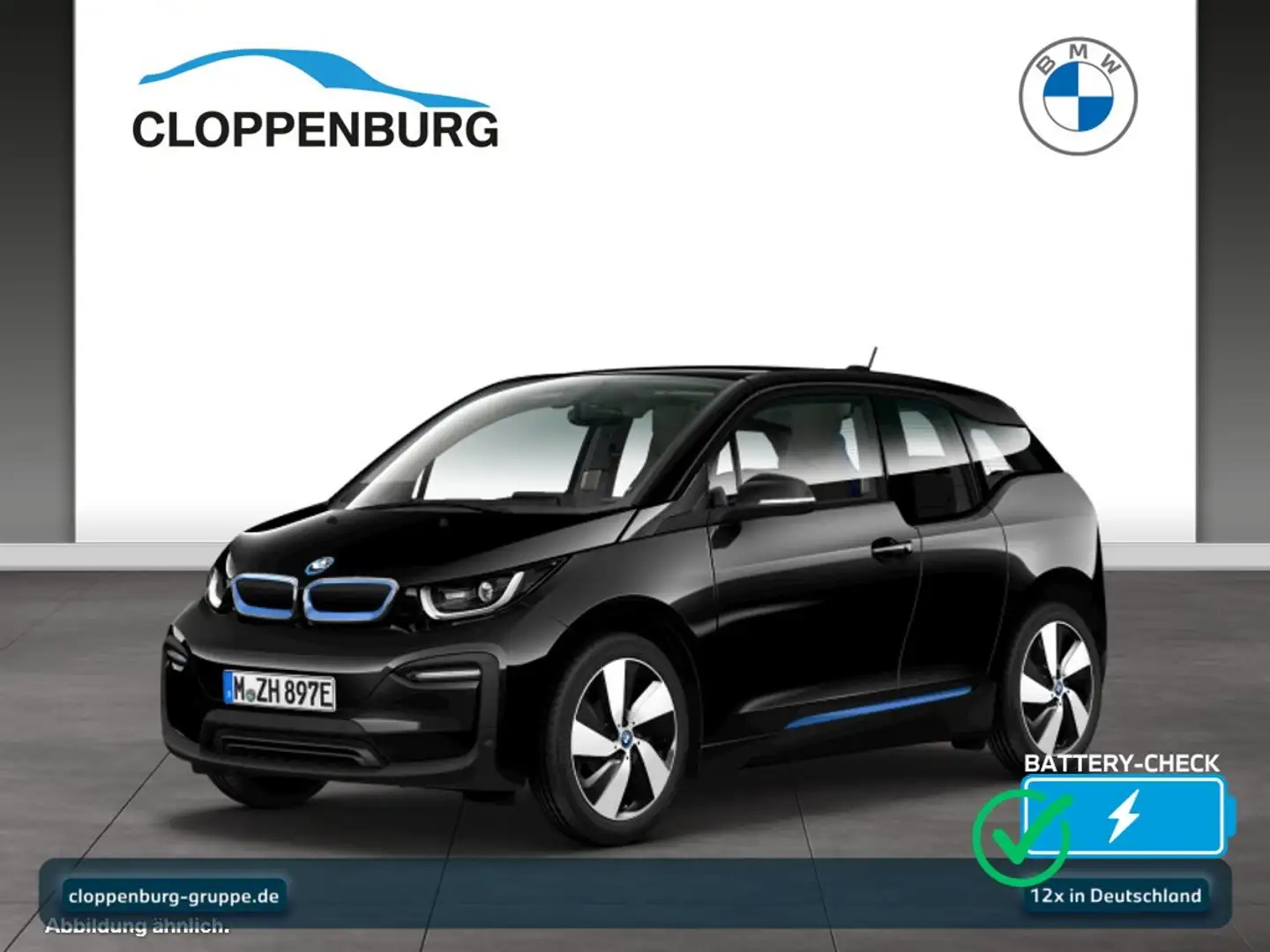 BMW i3 120Ah Navi+HiFi+Klimaaut.+Ambi+BT+S/S-AT+Temp Negro - 1